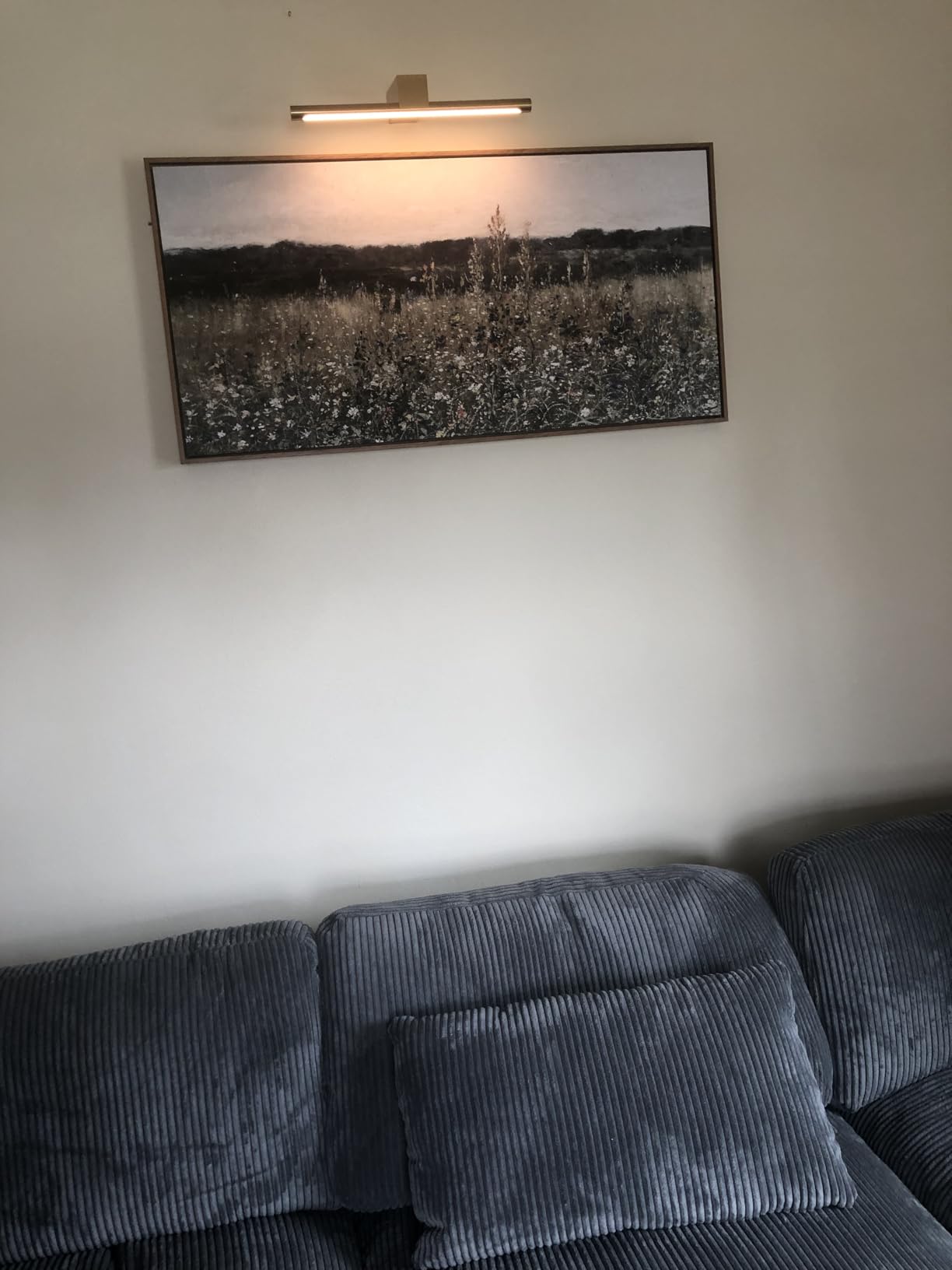 InSimSea Extra Large Framed Vintage Wall Art, Rustic Landscape,40x20in customer photo 2
