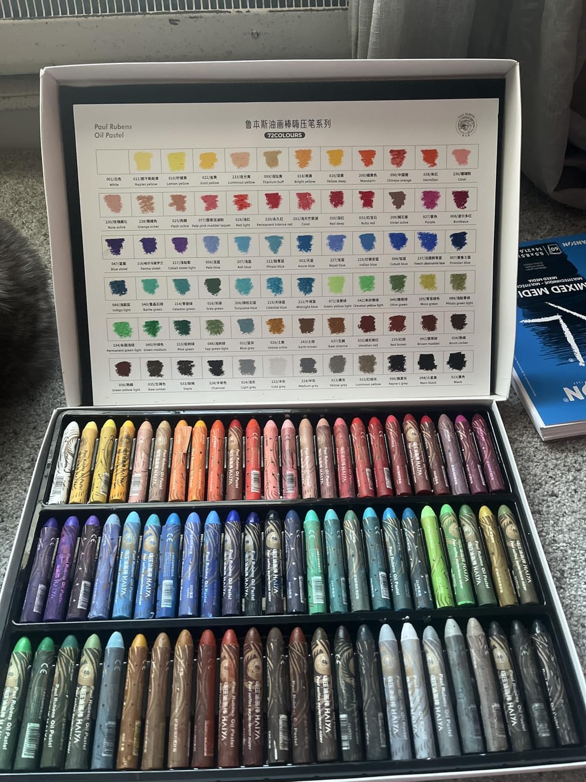 Paul Rubens Oil Pastels, 72 Colors Oil Pastels for Artists and Beginners customer photo 2