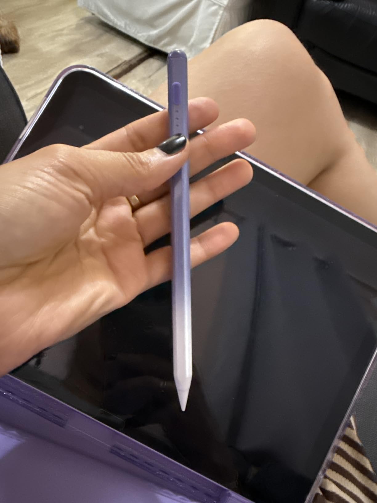 DEGGE Stylus Pen for iPad 2018-2026, 15Mins Fast Charge for Apple Pencil customer photo 1