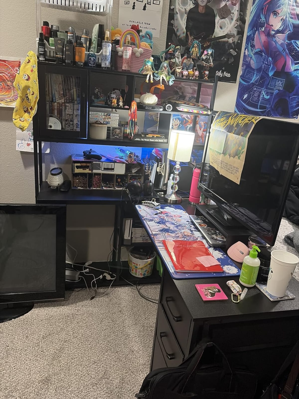 SEDETA 58'' L Shaped Computer Office Desk with 3 Drawers and Bookshelf customer photo 1