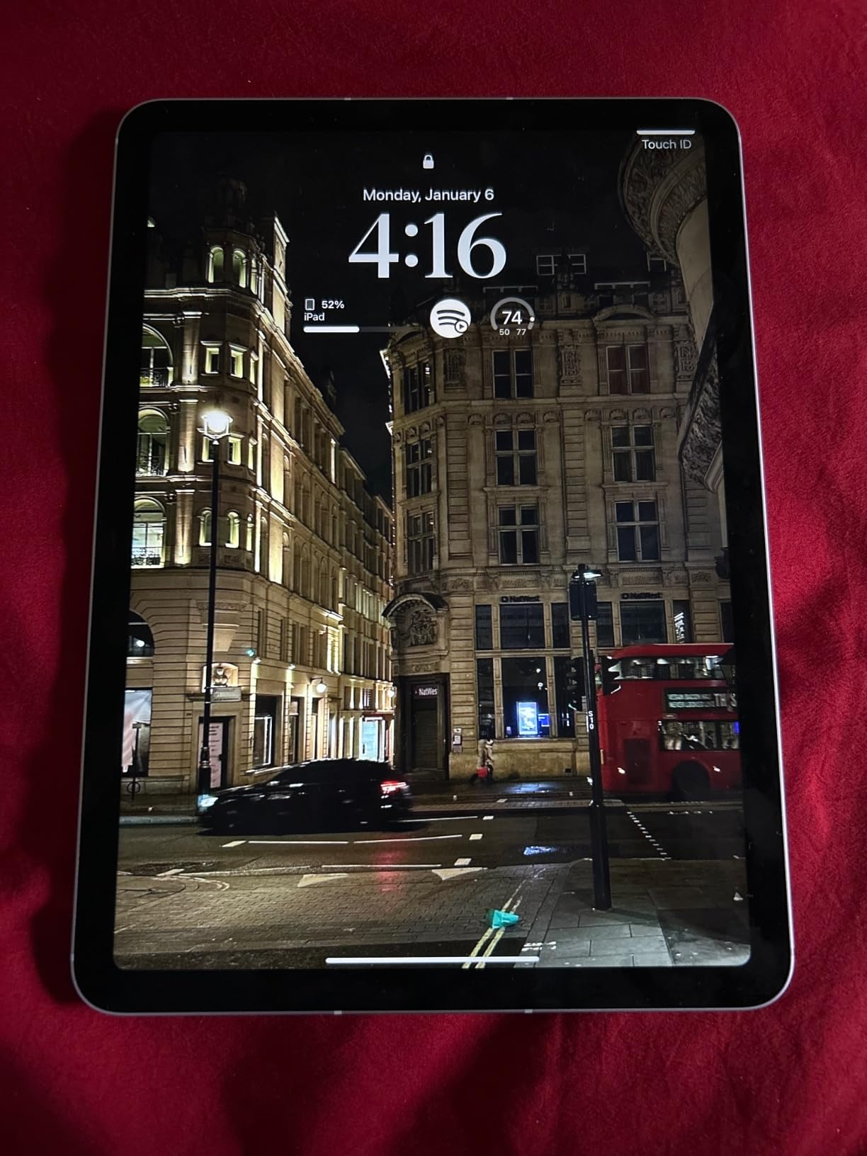 Apple iPad Air 11-inch (M2): Built for Apple Intelligence, Liquid Retina Display, 512GB, 12MP Front/Back Camera, Wi-Fi 6E + 5G Cellular, Touch ID, All-Day Battery Life — Space Gray customer photo 2