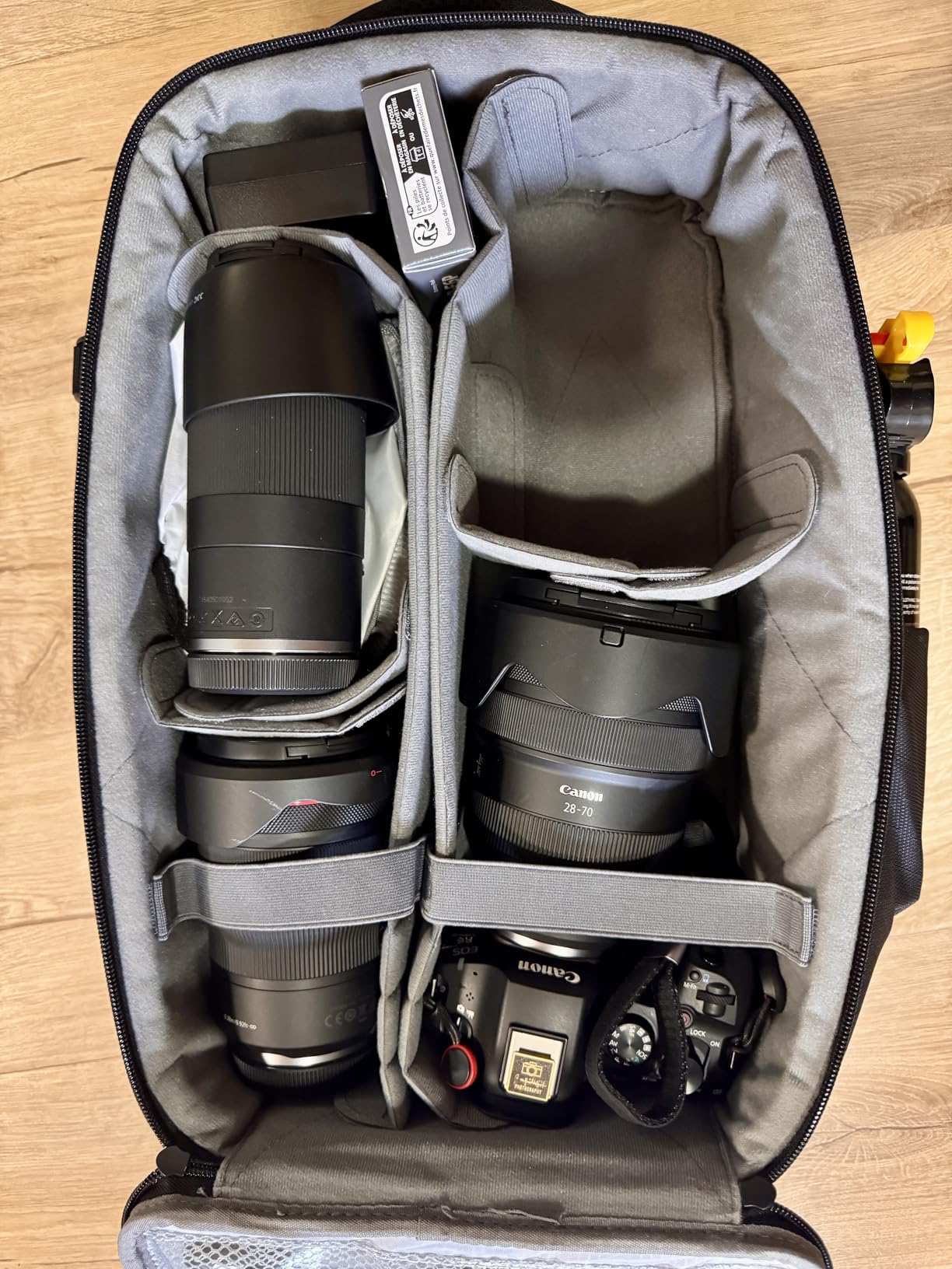 K&F CONCEPT Camera Backpack,Hardshell Photography DSLR Camera Bag customer photo 1