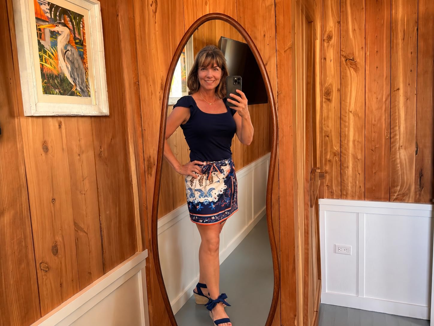 Irregular Full Length Mirror, 65