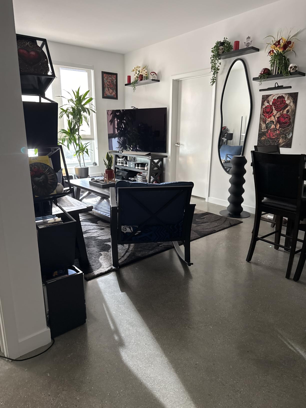 Irregular Full Length Mirror, 65