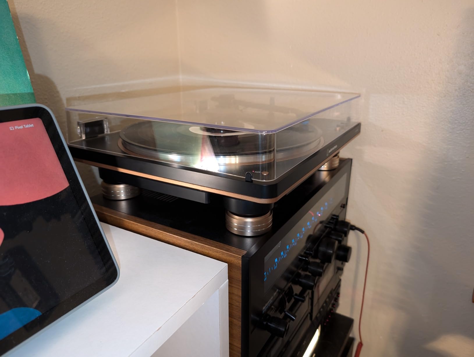 Audio-Technica AT-LP70XBT Wireless Turntable (Black/Bronze) customer photo 1