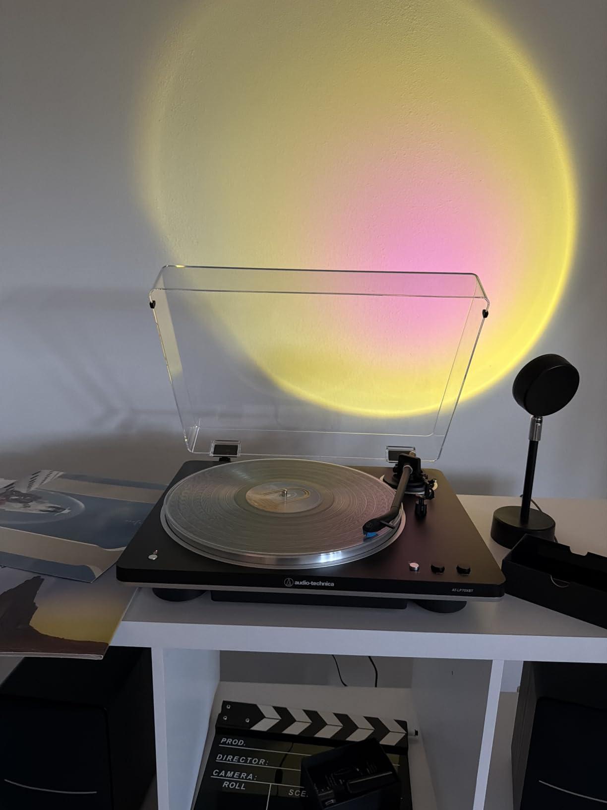 Audio-Technica AT-LP70XBT Wireless Turntable (Black/Silver) customer photo 1