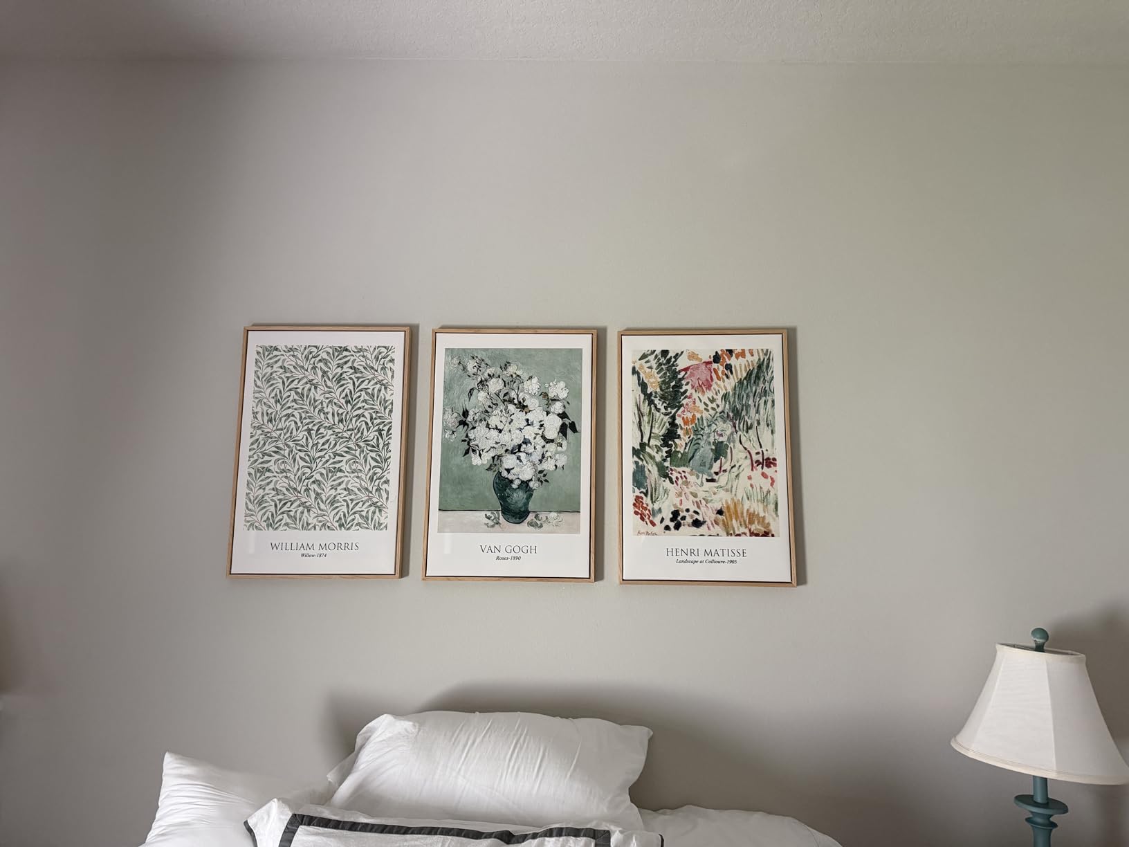 Large Framed Colorful Matisse Canvas Wall Art for Living Room, 3 Piece customer photo 2