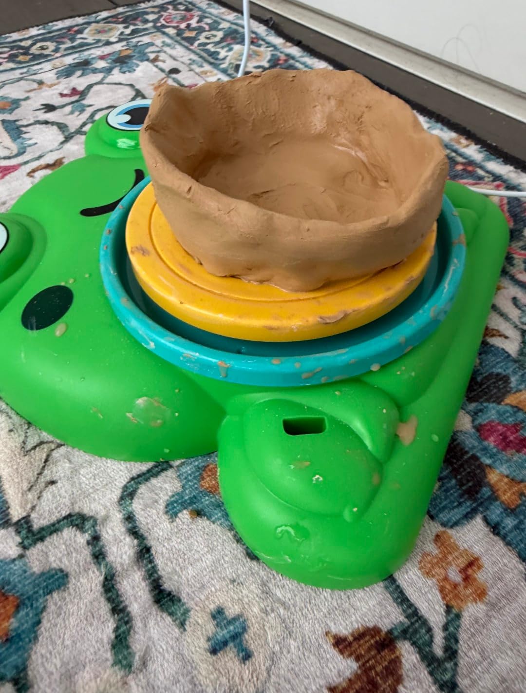 Aujazyble Pottery Wheel for Kids - Complete Pottery Painting Kit Crafts Toy customer photo 2