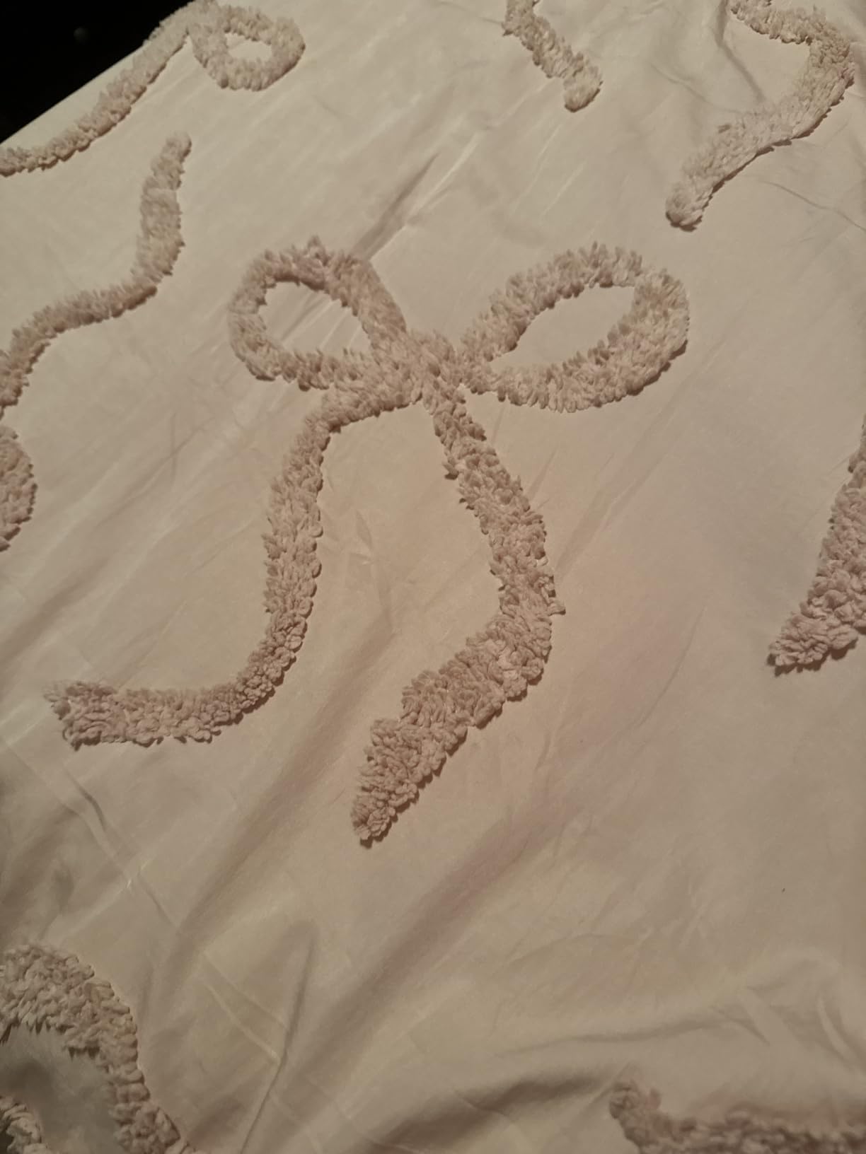Bedsure Pink Comforter Set Cute Bow Bedding Set Queen GentleSoft™ 3 Pieces customer photo 2