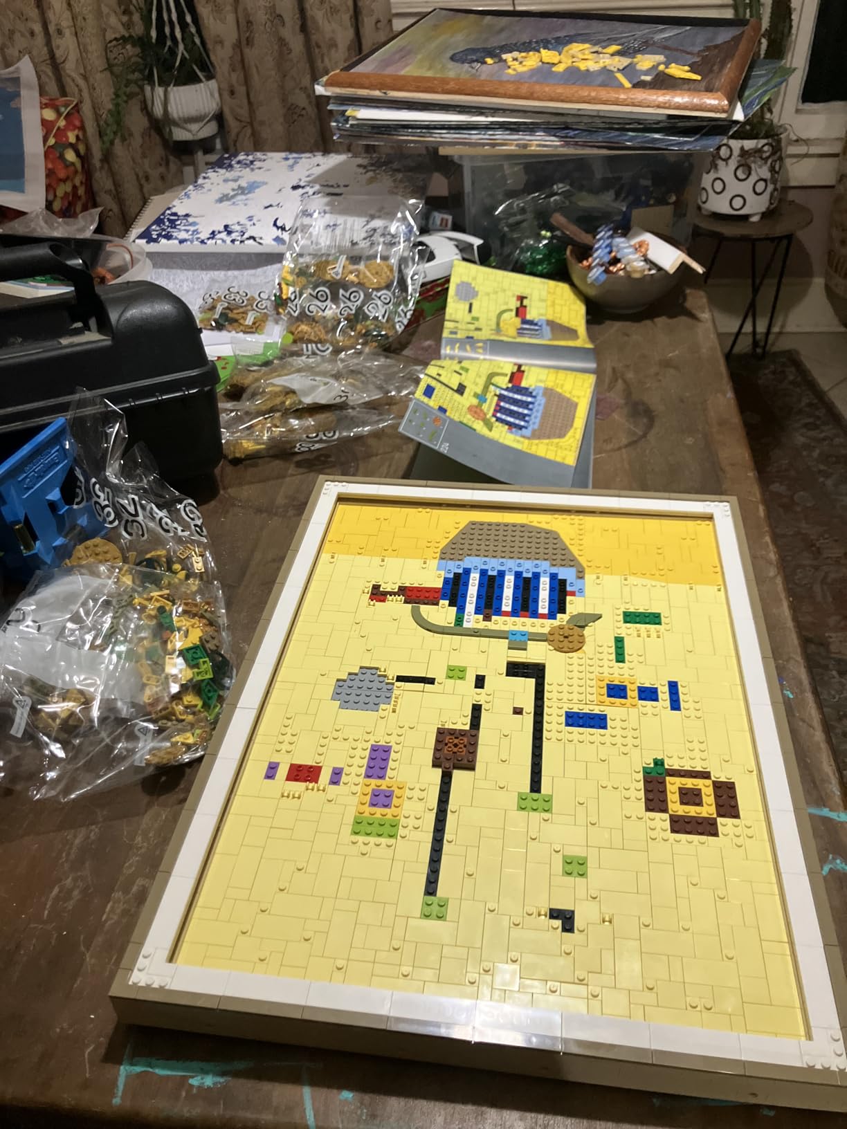 LEGO Art Vincent Van Gogh – Sunflowers Building Set for Adults - Home Decor Idea - Brick Built Painting - Gift for Birthdays - 31215 customer photo 2