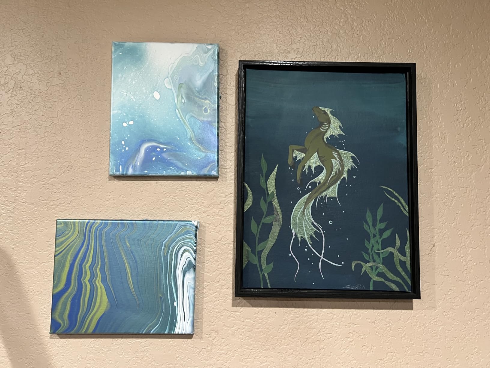 Abtgt Canvas Floating 12x16 Frame with 0.9