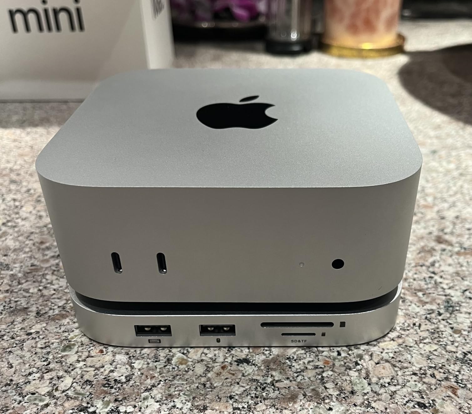 Apple 2024 Mac mini Desktop Computer with M4 Pro chip with 12‑core CPU and 16‑core GPU: Built for Apple Intelligence, 24GB Unified Memory, 512GB SSD Storage, Gigabit Ethernet. Works with iPhone/iPad customer photo 2