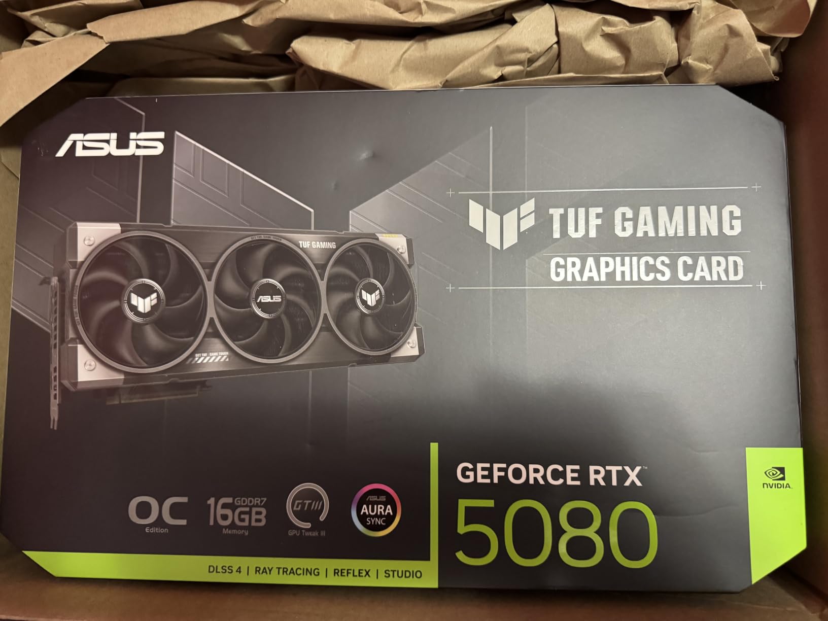 ASUS TUF Gaming GeForce RTX™ 5080 16GB GDDR7 OC Edition Graphics Card customer photo 2