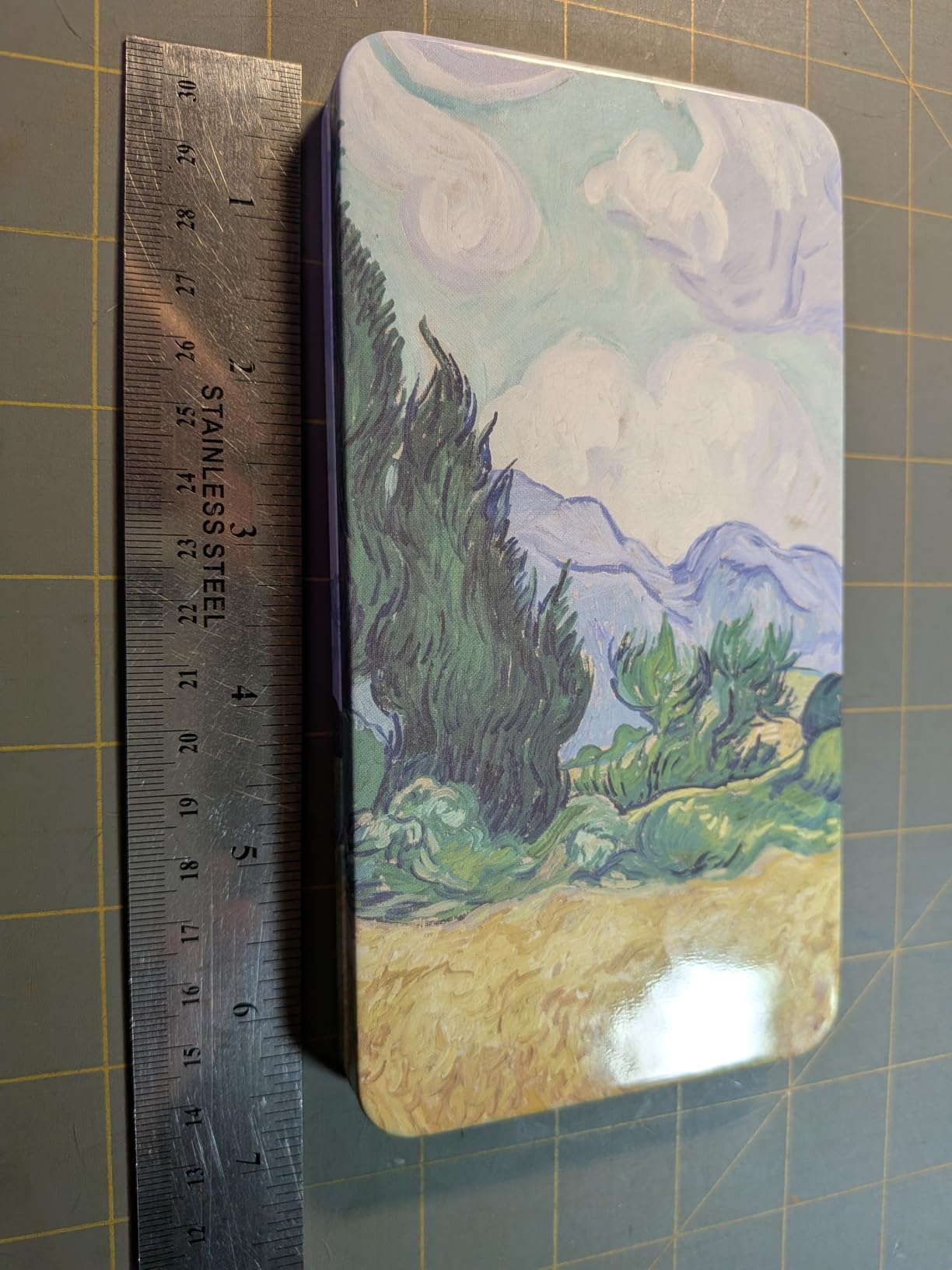 FCLUB Empty Watercolor Palette Tin Box with 20 Full Pans & Magnetic Squares customer photo 1