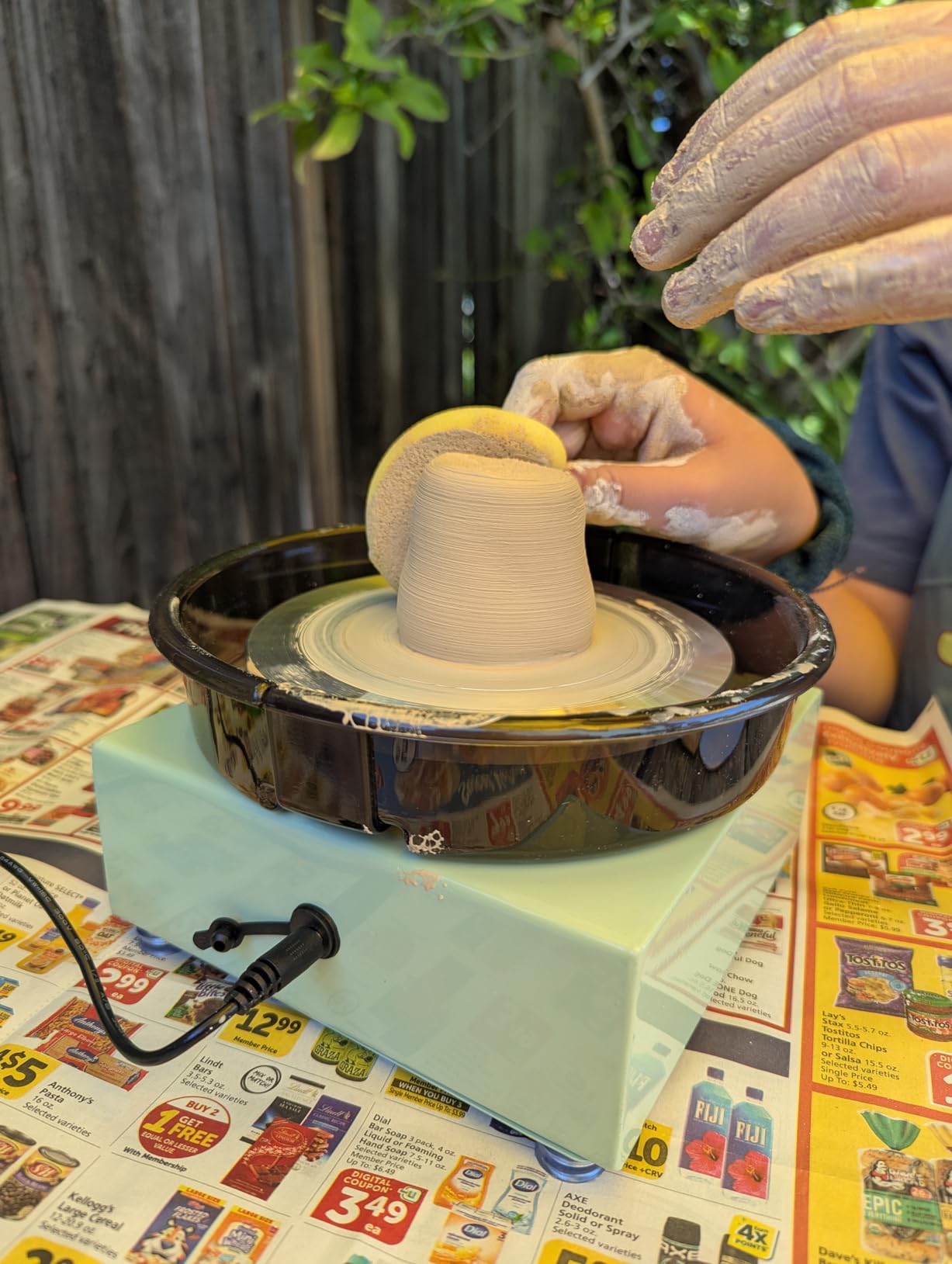 Alldeer 11 inch Pottery Wheel for Adults, Professional Pottery Kit customer photo 2