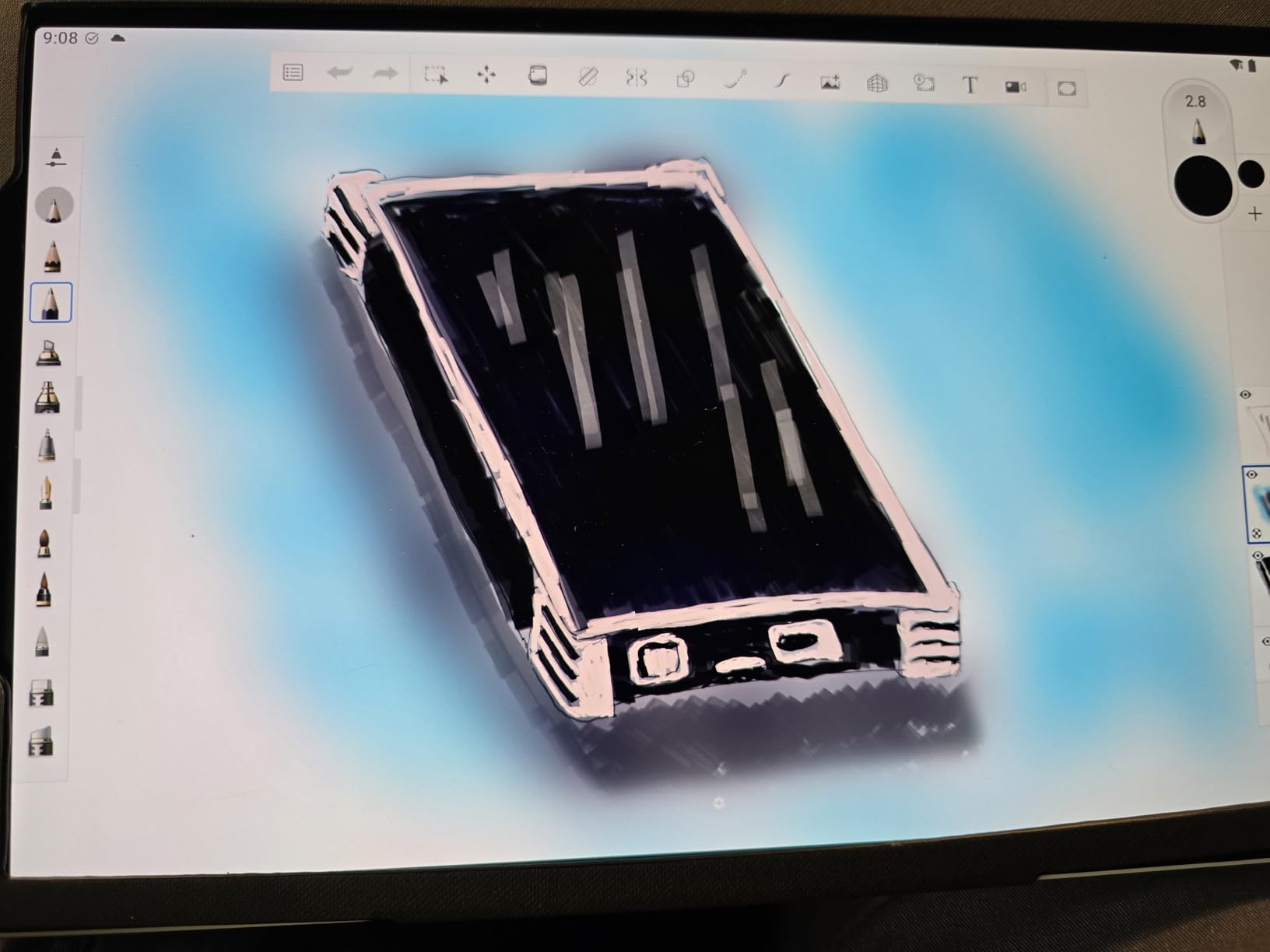 Wacom MovinkPad 11, Android Mobile Drawing Tablet, with Pro Pen 3 customer photo 2