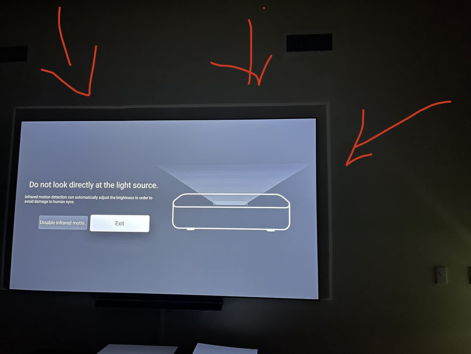 WEMAX Nova Pro 4K Ultra Short Throw Projector, Google TV, 2100 ISO Lumens customer photo 2