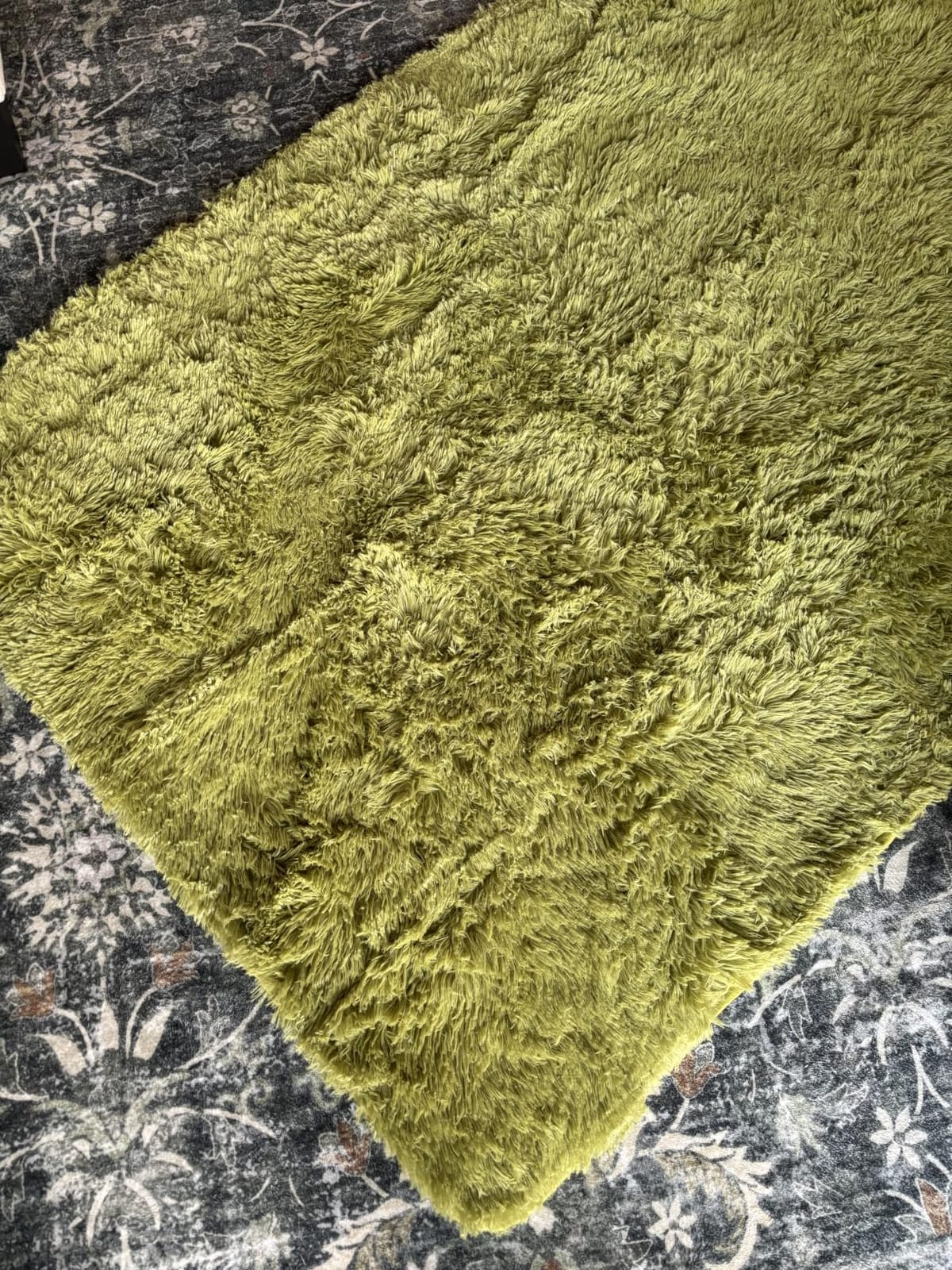 Ophanie Small Rug Upgrade Non Slip Throw Bedside Area Rugs, Fluffy Soft Grey Mini Bedroom Carpet, Affordable Door Entryway Indoor Inside Front Entrance Dog 2x3 Mat, Home Decor Aesthetic, Nursery customer photo 1
