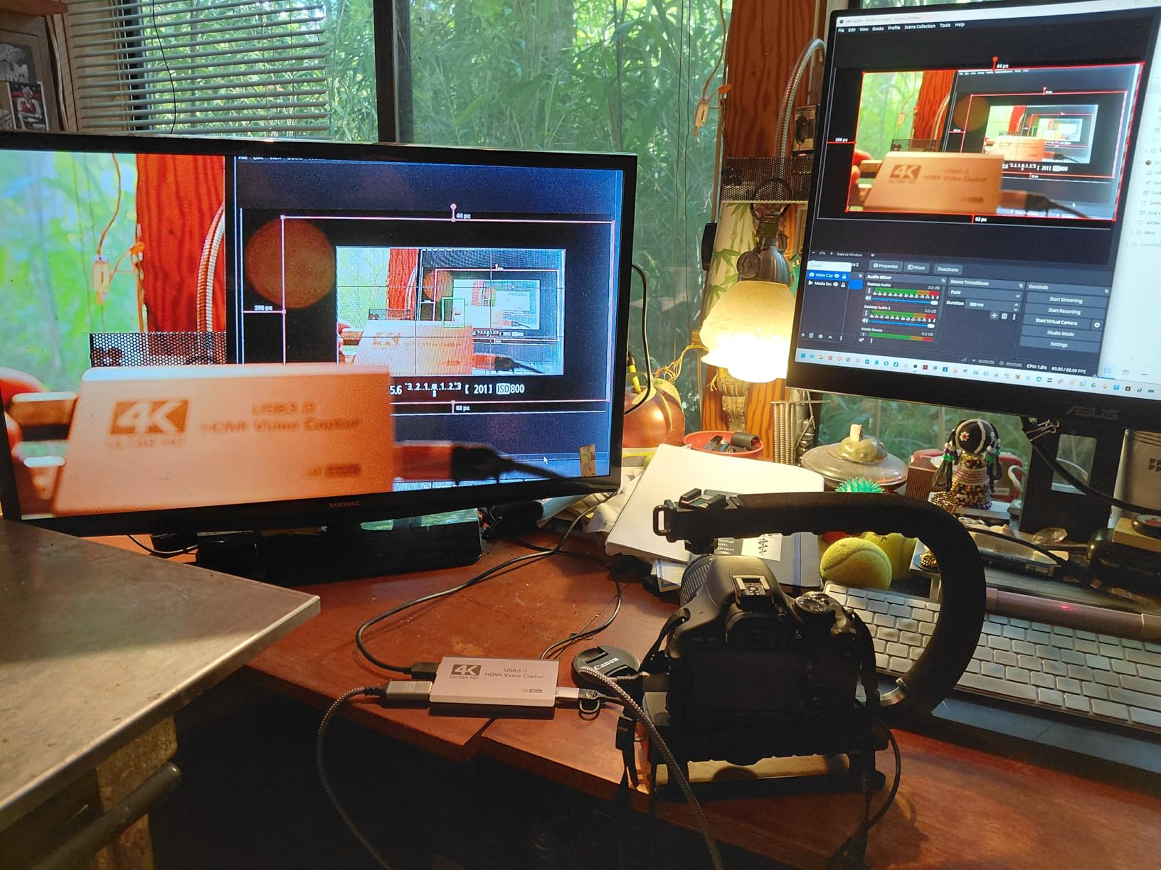 XIIXMASK USB 3.0 HDMI Capture Card, 4K60FPS Capture with Pass-Through customer photo 1