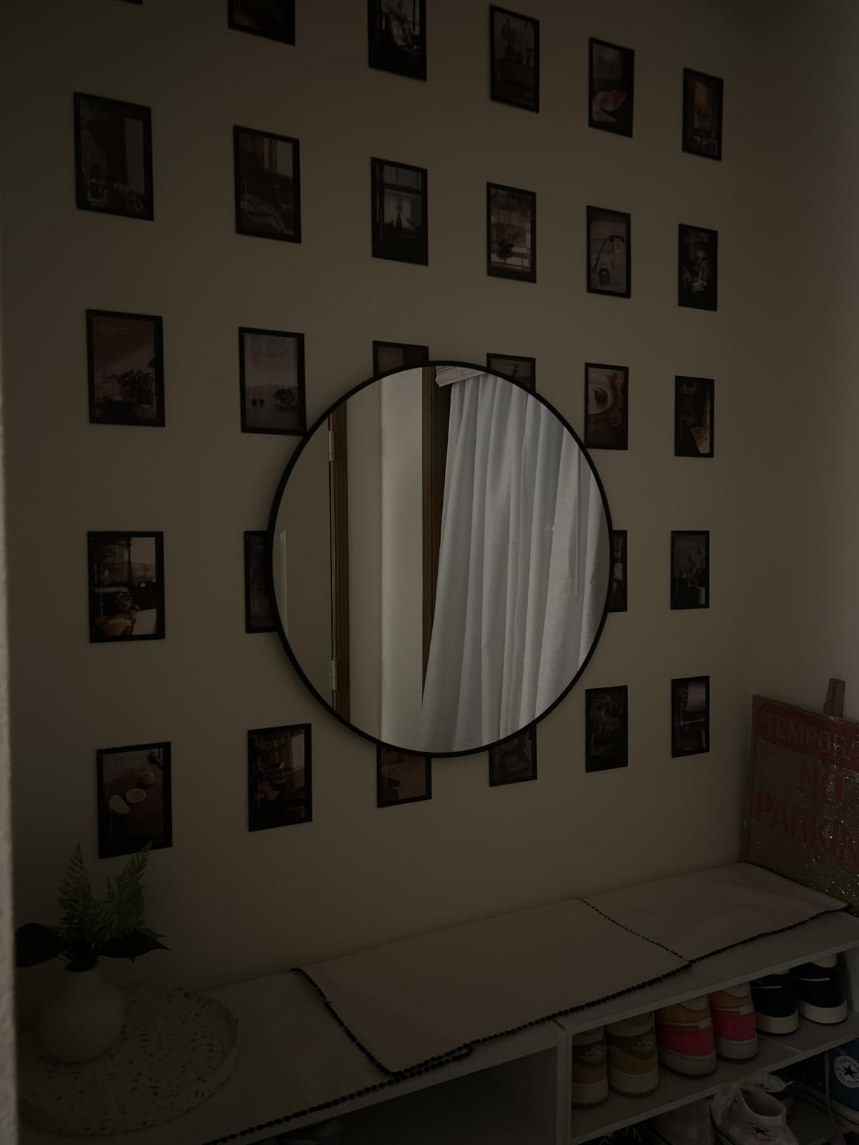 Bathroom Mirror for Wall, 24 Inch Round Mirrors customer photo 2