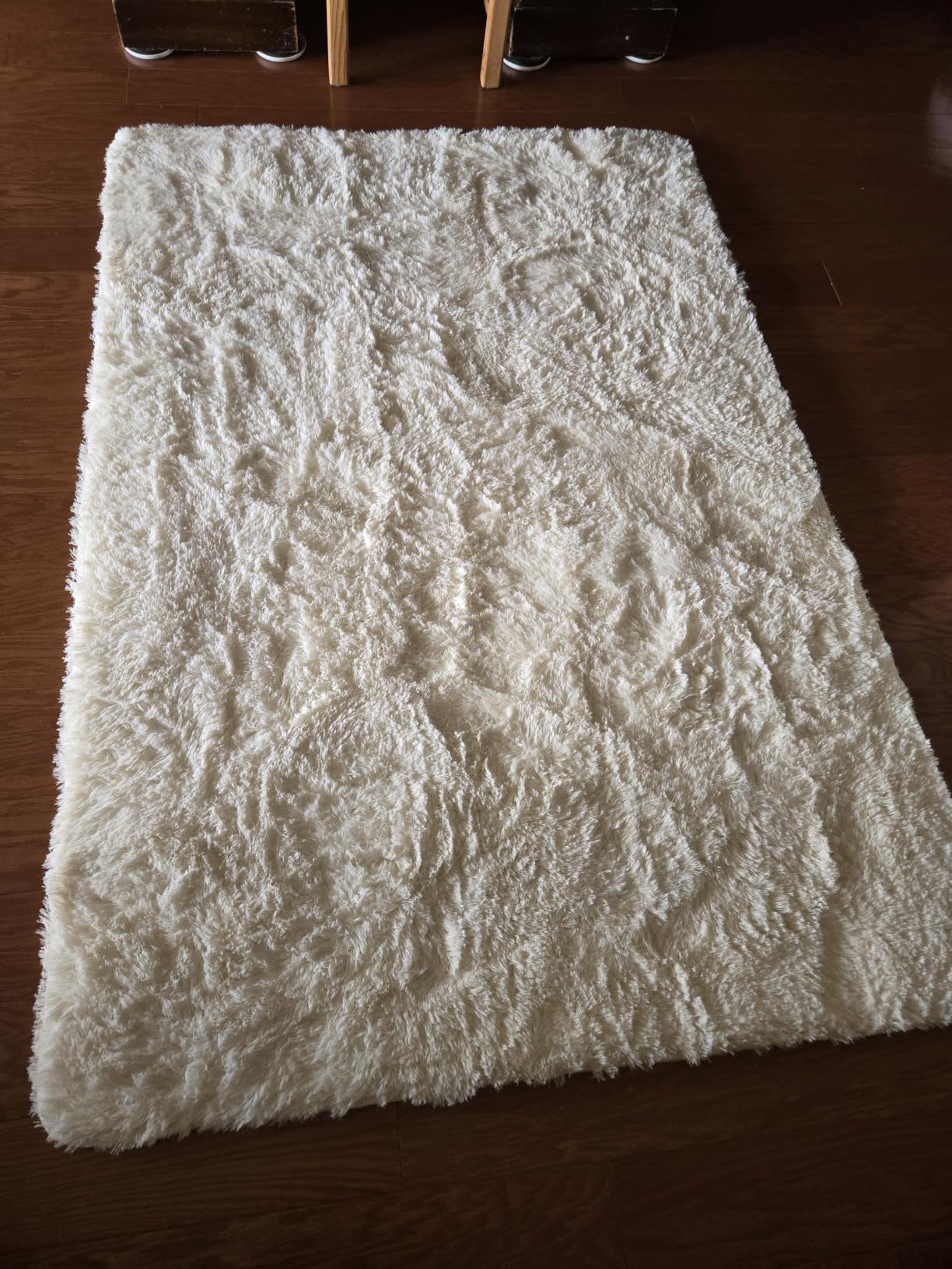 Ophanie Round Rug 5Ft Grey Green Circle Area Rug, Grayish Green Room Decor, Fluffy Fuzzy Bedroom Carpet,Plush Soft Shaggy Living Room Rugs for Kids Home Aesthetic,Nursery with Over 99 pcs Pile fibers customer photo 1