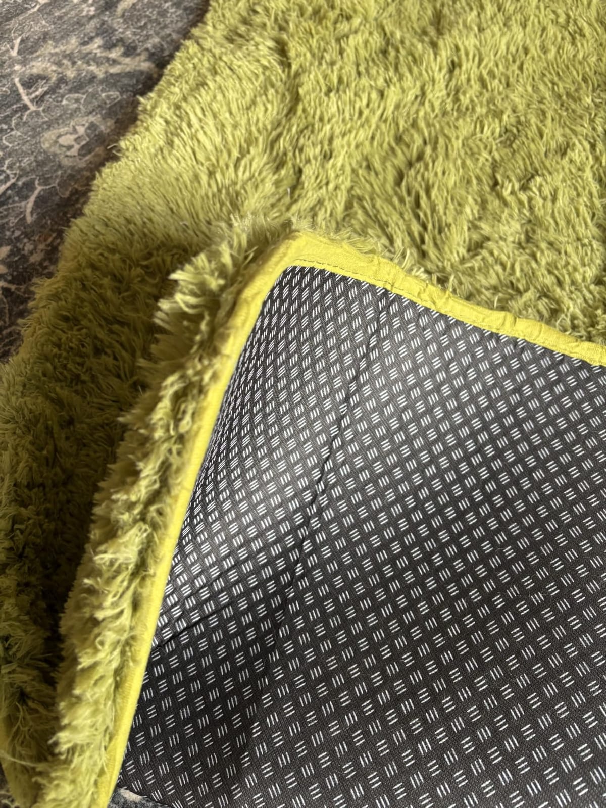Ophanie Round Rug 5Ft Grey Green Circle Area Rug, Grayish Green Room Decor, Fluffy Fuzzy Bedroom Carpet,Plush Soft Shaggy Living Room Rugs for Kids Home Aesthetic,Nursery with Over 99 pcs Pile fibers customer photo 2