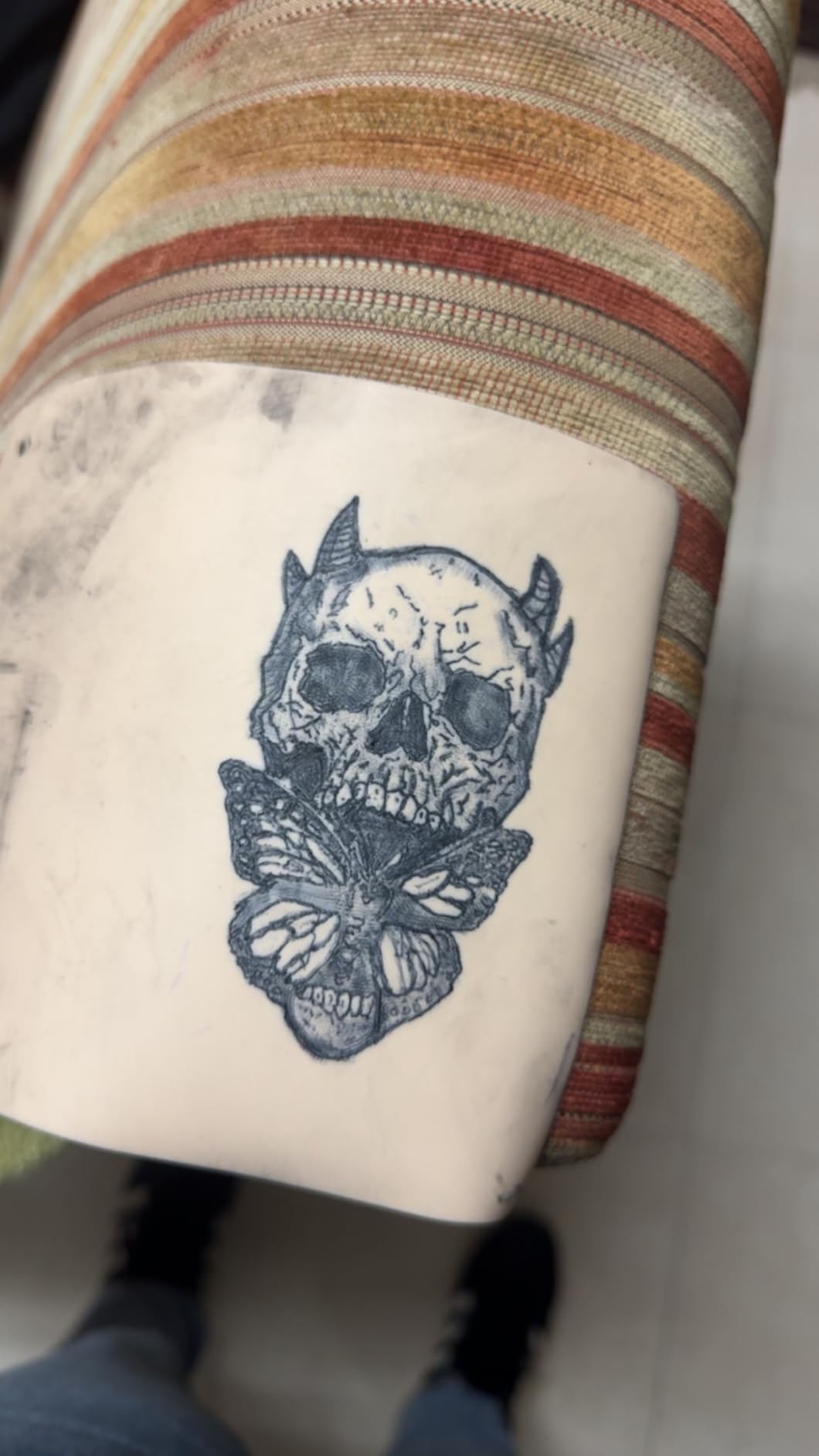 HAWINK Tattoo Gun Kit with Power Supply LCD digital 1600mAh 2PCS Tattoo Battery customer photo 2