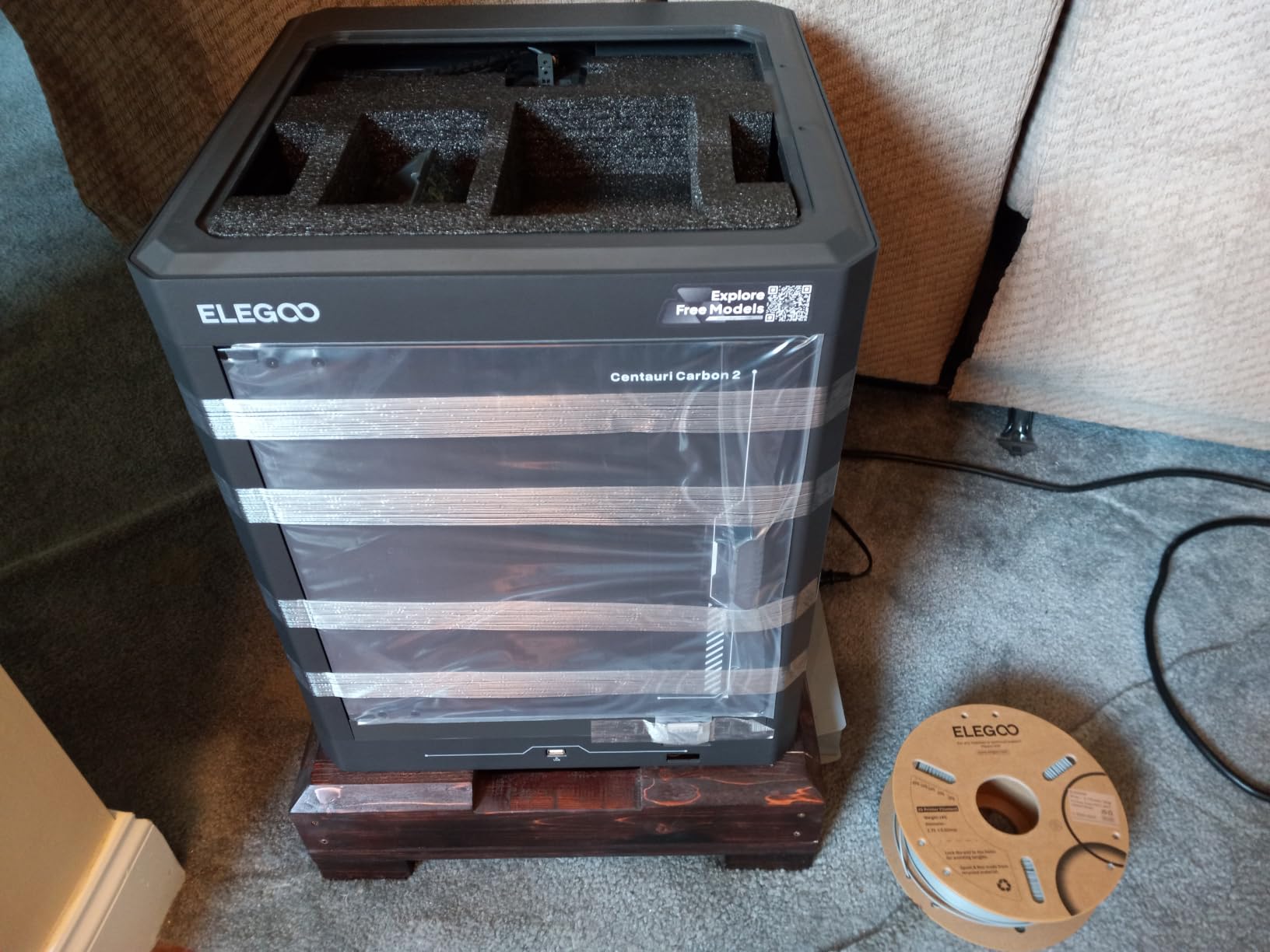 ELEGOO Centauri Carbon 2 Combo 3D Printer, Multicolor Printing customer photo 2