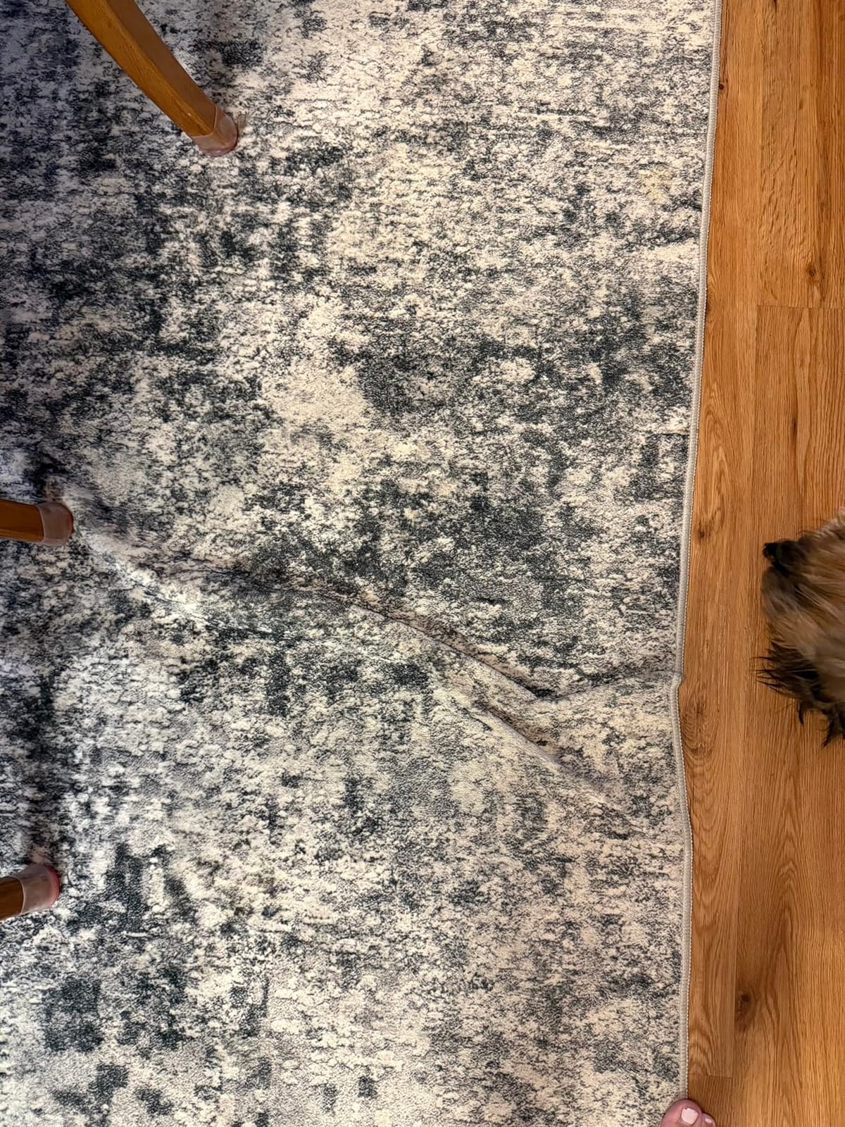 DMOYEST 8x10 Washable Area Rug Abstract Modern Non-Slip Indoor Carpet customer photo 2
