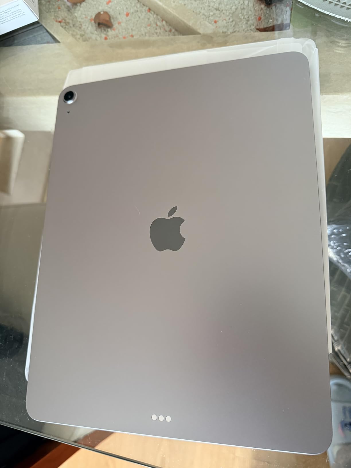 Apple iPad Air 13-inch (M4): Liquid Retina Display, 128GB, 12MP Front/Back Camera, Wi-Fi 7 with Apple N1, Touch ID, All-Day Battery Life — Space Gray customer photo 2