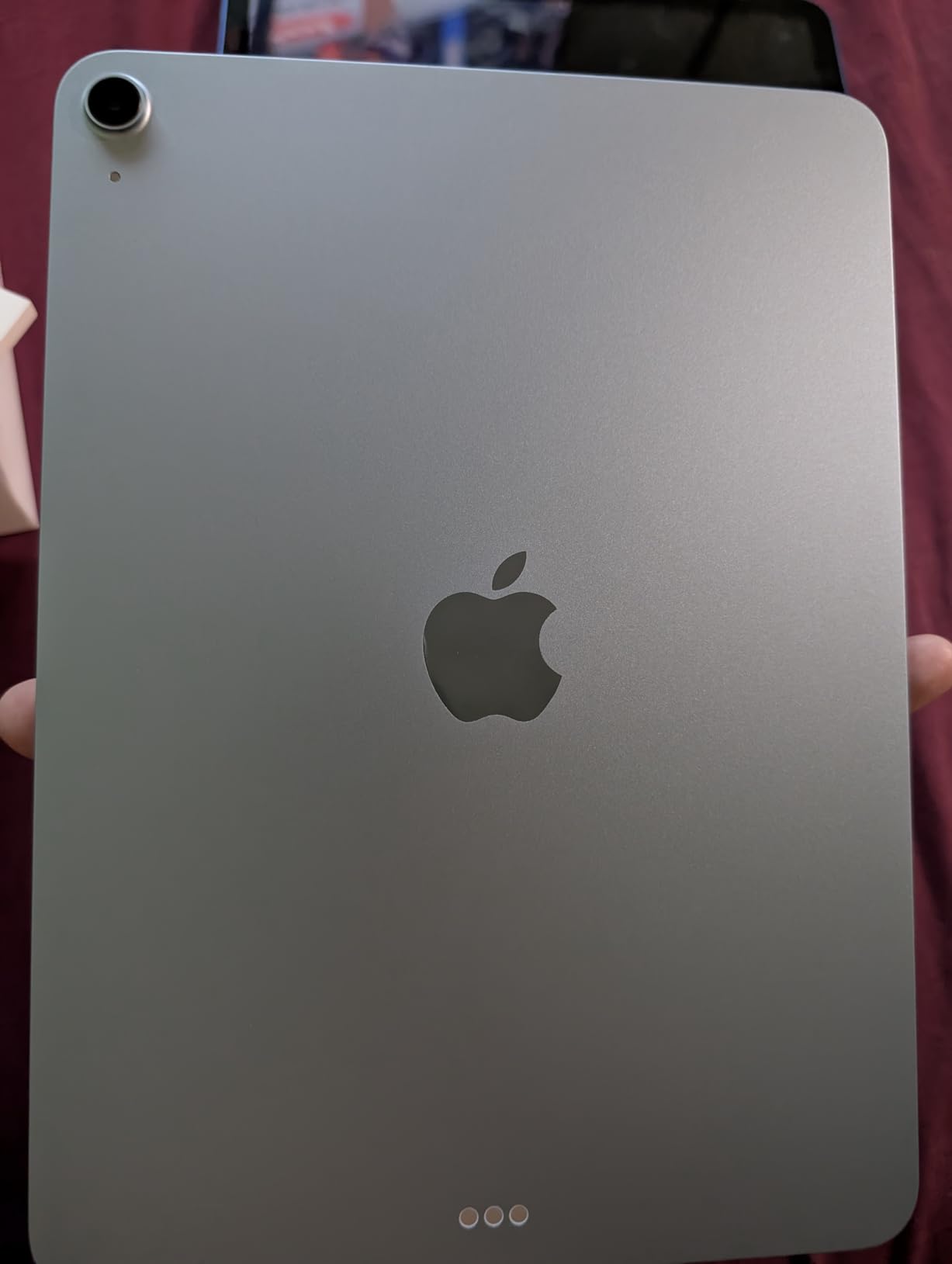 Apple iPad Air 11-inch (M4): Liquid Retina Display, 256GB, 12MP Front/Back Camera, Wi-Fi 7 with Apple N1, Touch ID, All-Day Battery Life — Blue customer photo 1