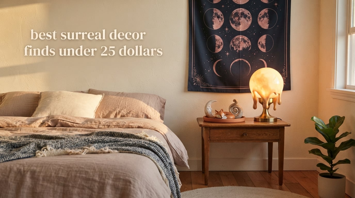 best surreal decor finds under 25 dollars