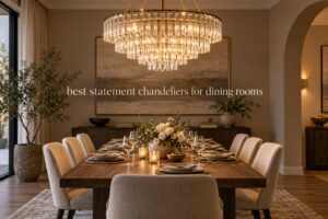 best statement chandeliers for dining rooms