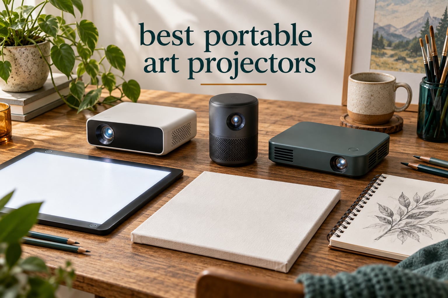 best portable art projectors