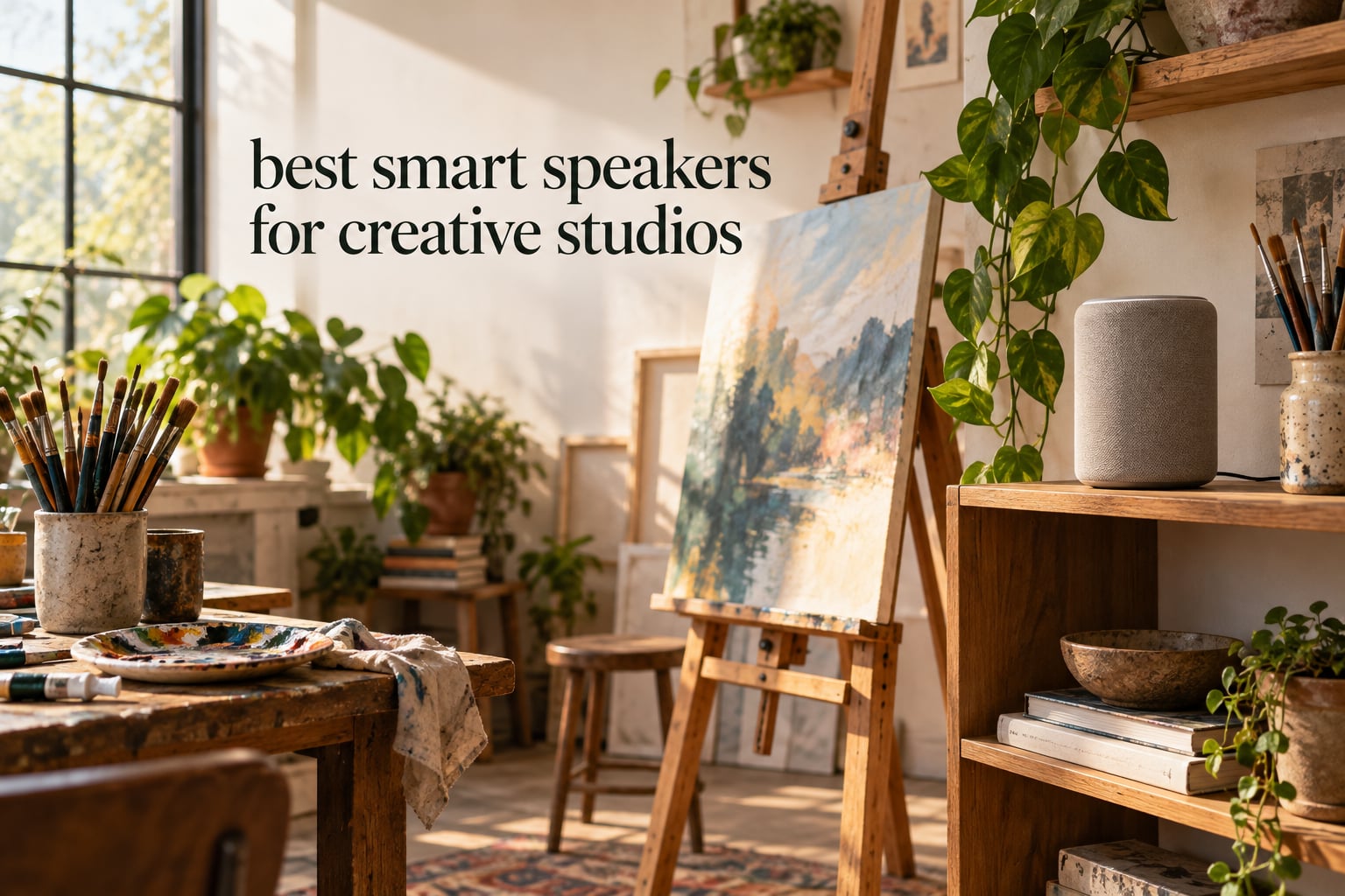 best smart speakers for creative studios