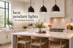 best pendant lights for modern kitchens