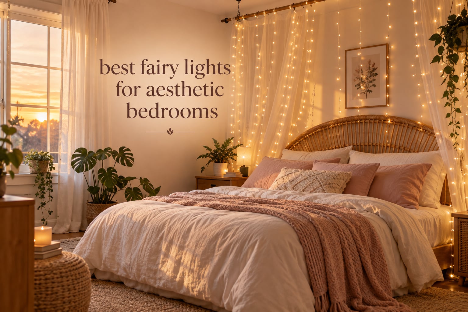 best fairy lights for aesthetic bedrooms