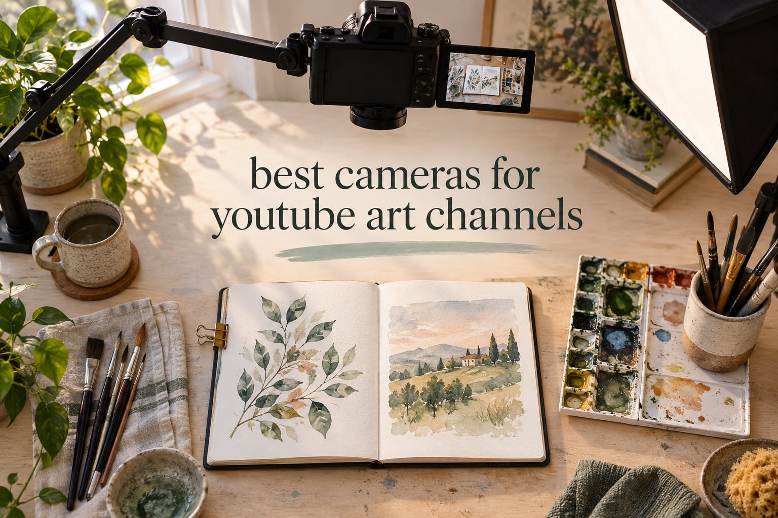 best cameras for youtube art channels