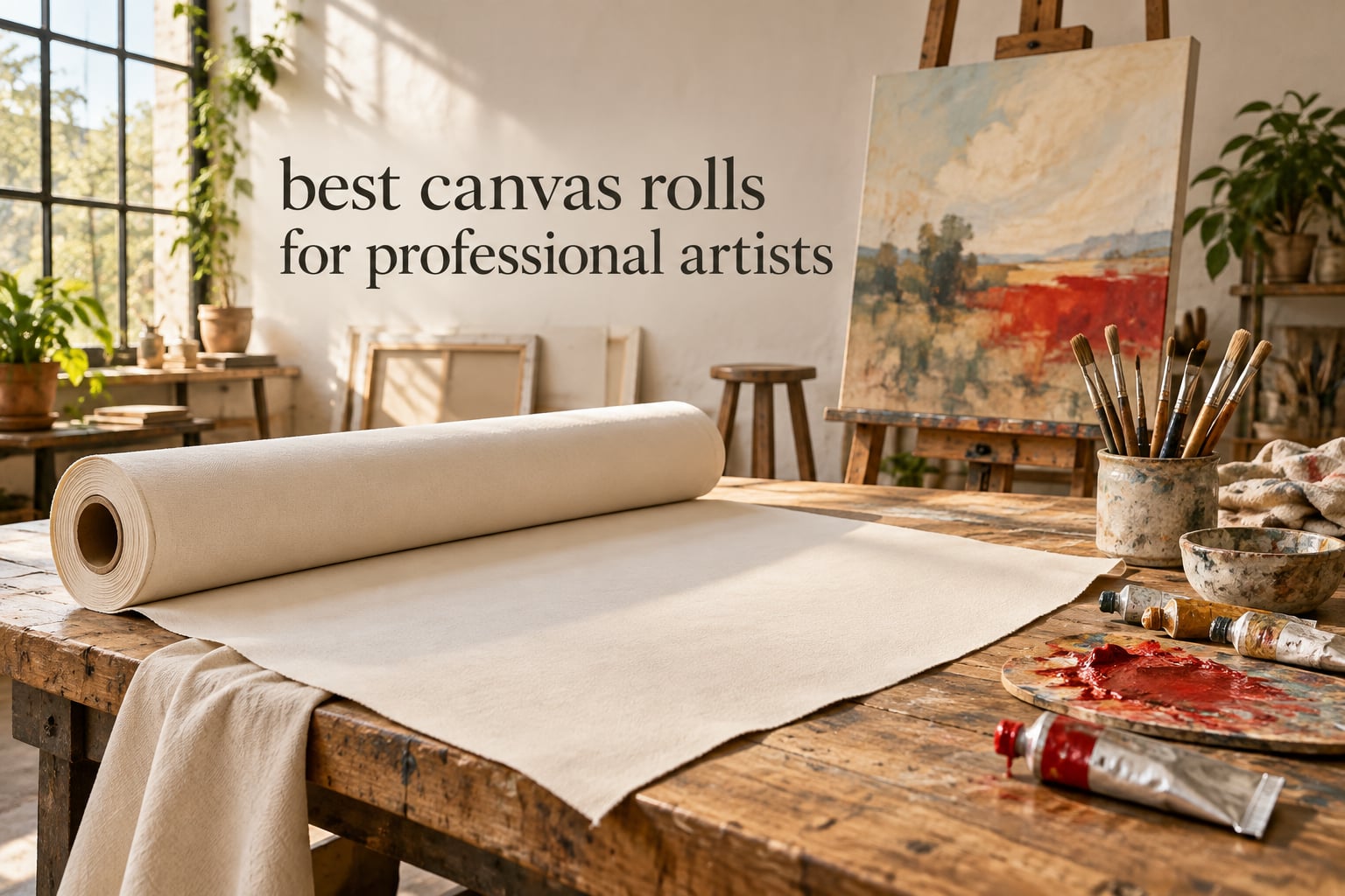 best canvas rolls for professional artists