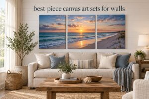 best 3 piece canvas art sets for walls
