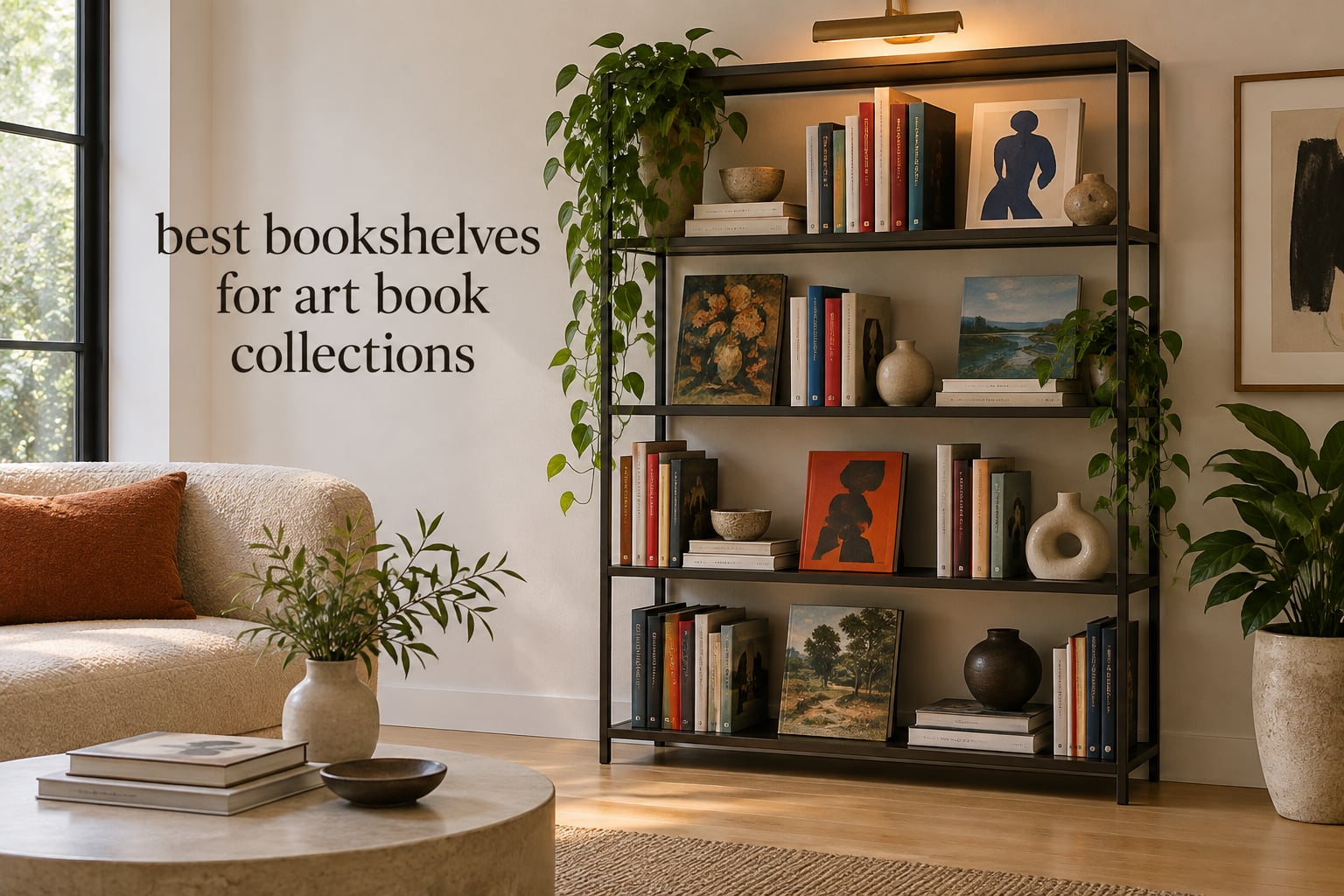 best bookshelves for art book collections