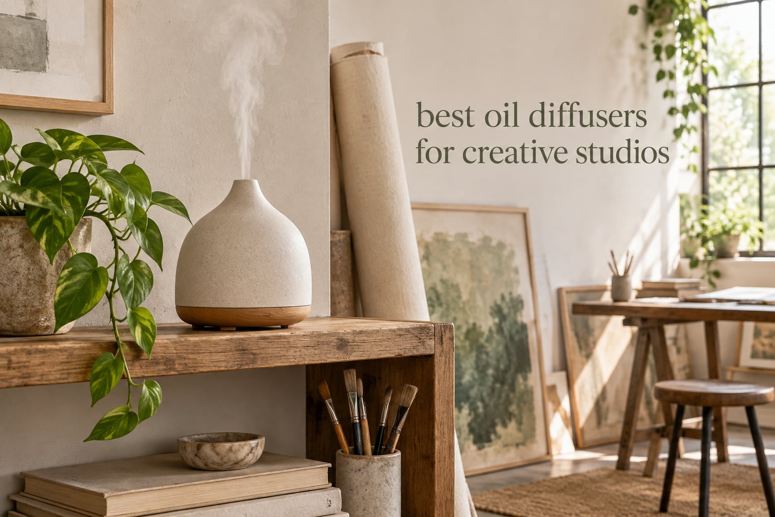 best oil diffusers for creative studios