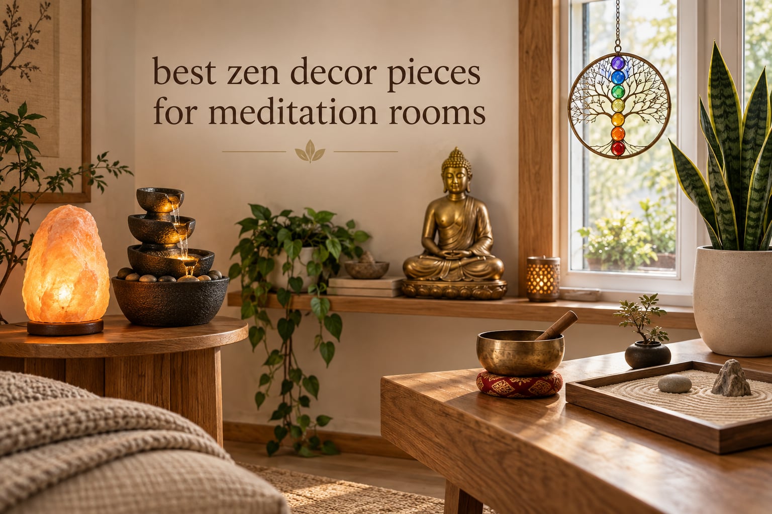 best zen decor pieces for meditation rooms