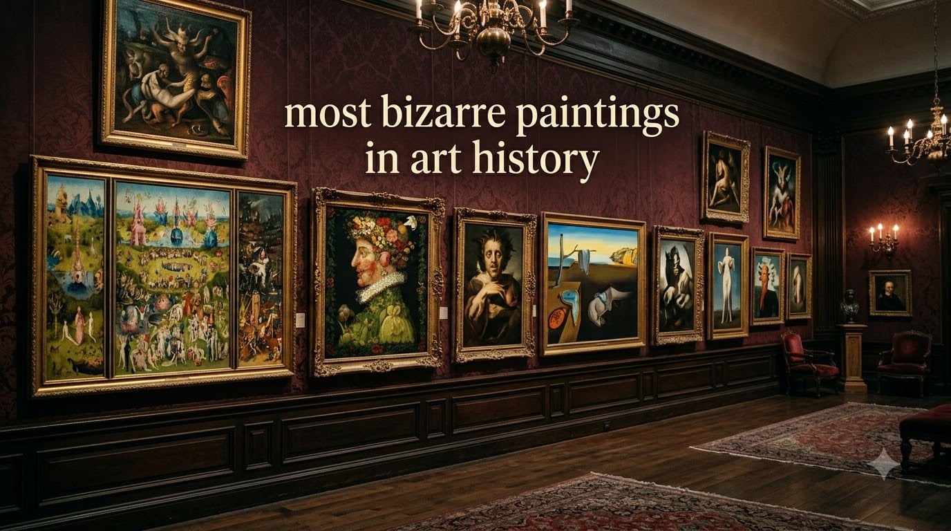 most bizarre paintings in art history