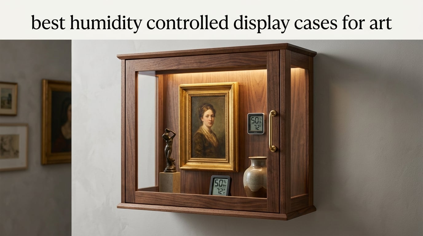 best humidity controlled display cases for art