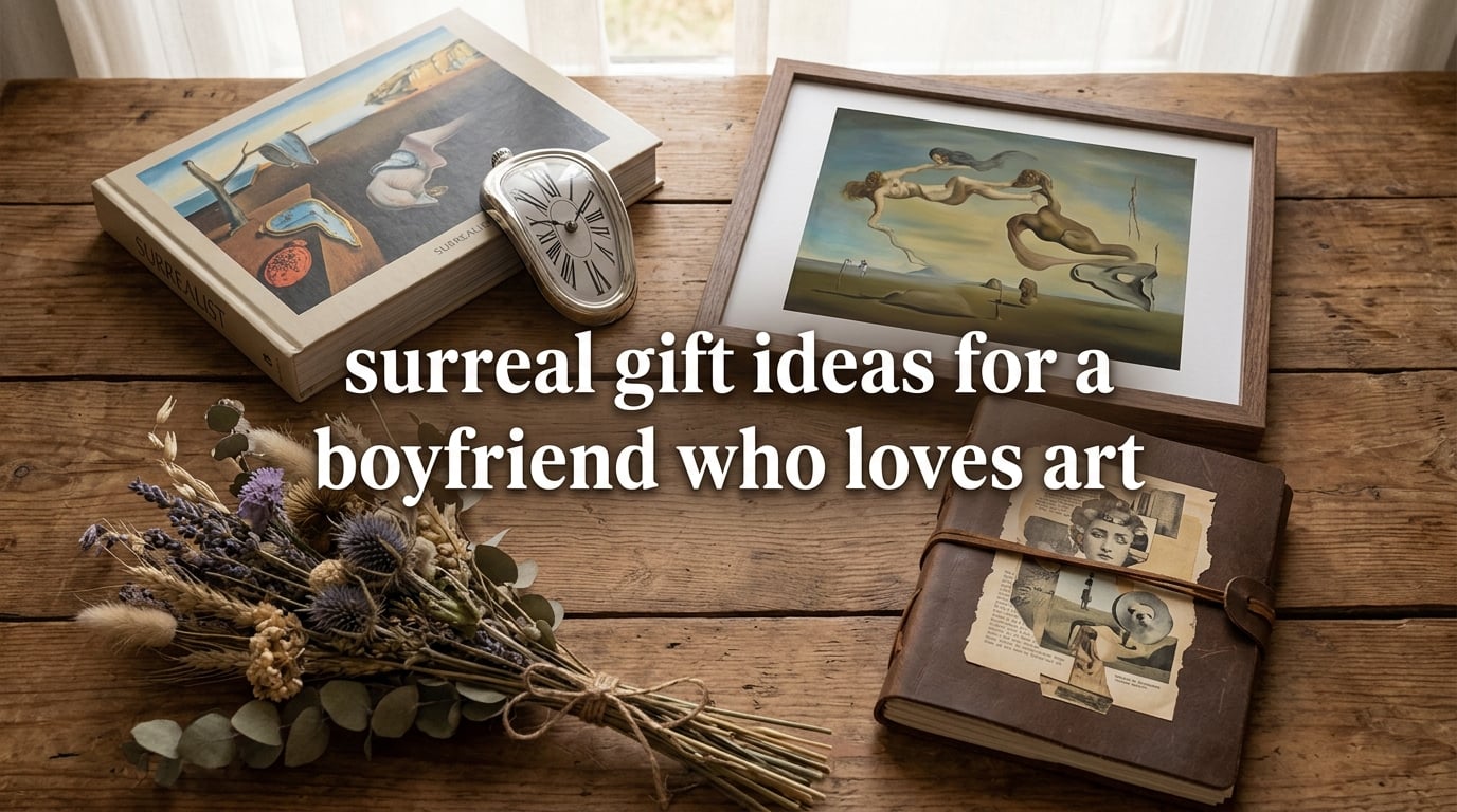 surreal gift ideas for a boyfriend who loves art
