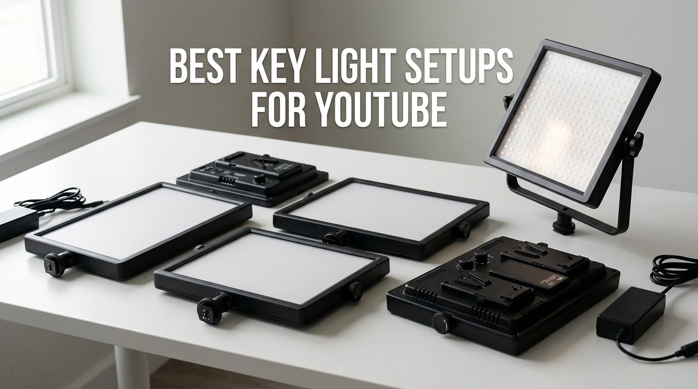 best key light setups for youtube