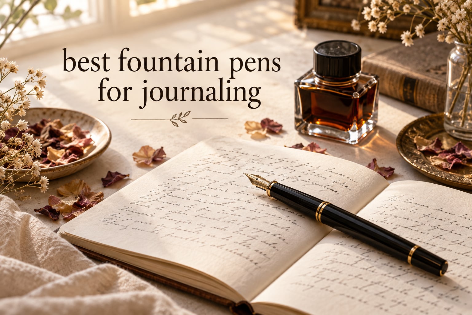 best fountain pens for journaling