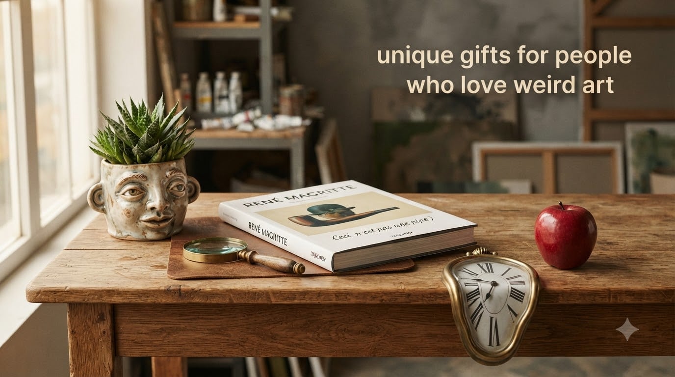 unique gifts for people who love weird art