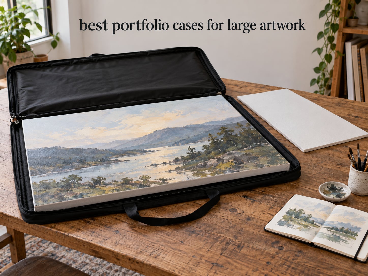 best portfolio cases for large artwork